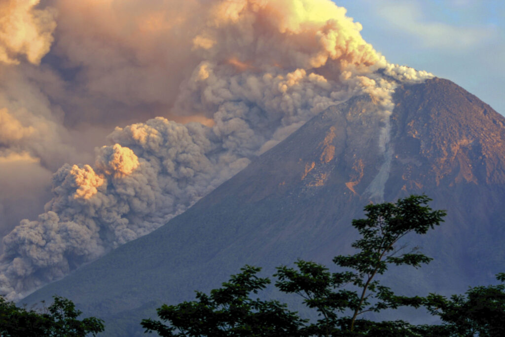 PDCs produced in Merapi's 2006 eruption