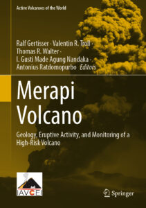 Cover of a new book on Merapi volcano